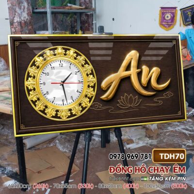 Tranh Đồng Hồ treo tường TDH70