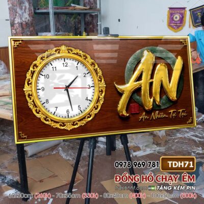 Tranh Đồng Hồ treo tường TDH71
