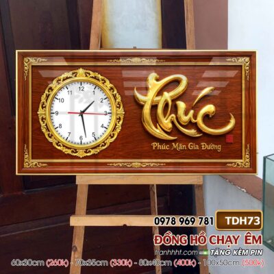 Tranh Đồng Hồ treo tường TDH73