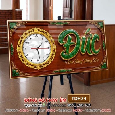 Tranh Đồng Hồ treo tường TDH74