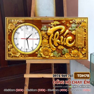 Tranh Đồng Hồ treo tường TDH78