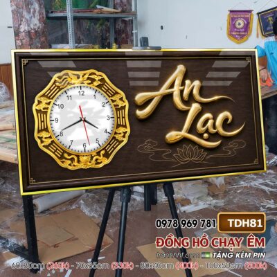 Tranh Đồng Hồ treo tường TDH81