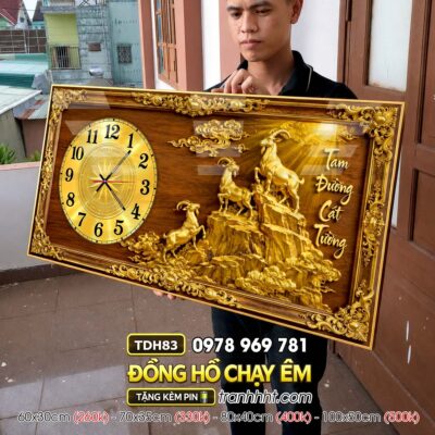 Tranh Đồng Hồ treo tường TDH83