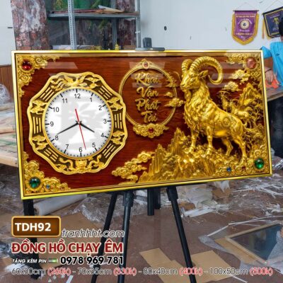 Tranh Đồng Hồ treo tường TDH92