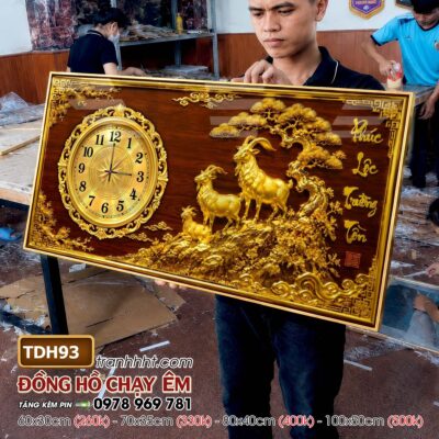 Tranh Đồng Hồ treo tường TDH93