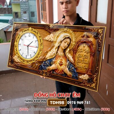 Tranh Đồng Hồ treo tường TDH98