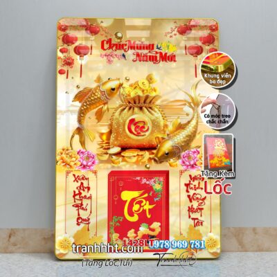 Lịch Tết treo tường 1428LT