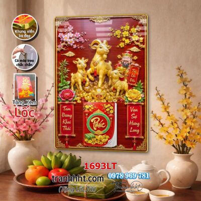 Lịch Tết treo tường 1693LT