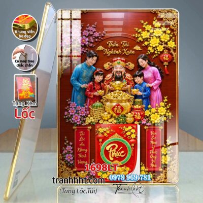 Lịch Tết treo tường 1698LT