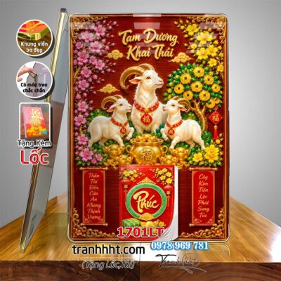 Lịch Tết treo tường 1701LT