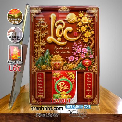 Lịch Tết treo tường 1720LT