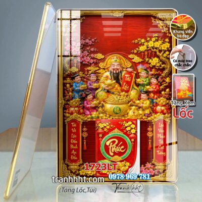 Lịch Tết treo tường 1723LT