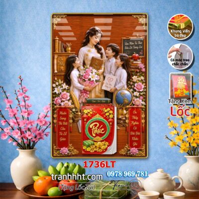Lịch Tết treo tường 1736LT