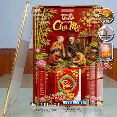 Lịch Tết treo tường 1738LT