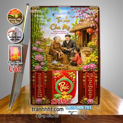 Lịch Tết treo tường 1739LT