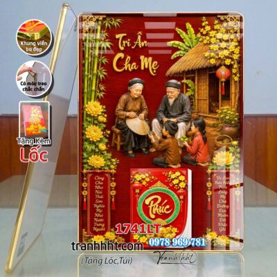 Lịch Tết treo tường 1741LT