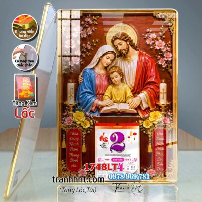 Lịch Tết treo tường 1748LT