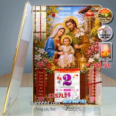 Lịch Tết treo tường 1757LT