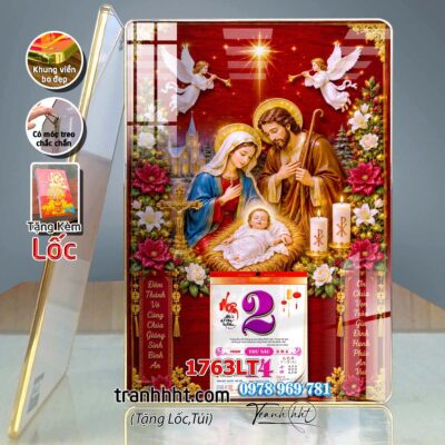 Lịch Tết treo tường 1763LT