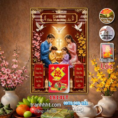 Lịch Tết treo tường 1814LT