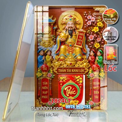 Lịch Tết treo tường 1824LT