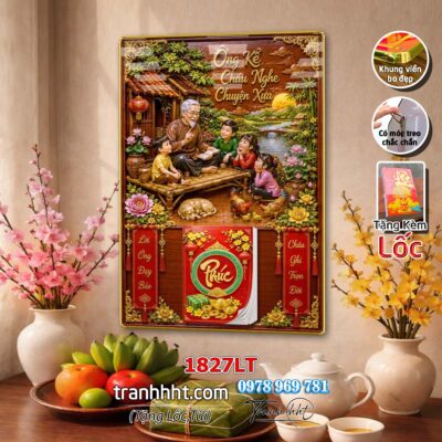 Lịch Tết treo tường 1827LT