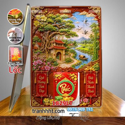 Lịch Tết treo tường 1829LT