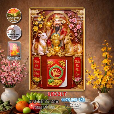 Lịch Tết treo tường 1832LT