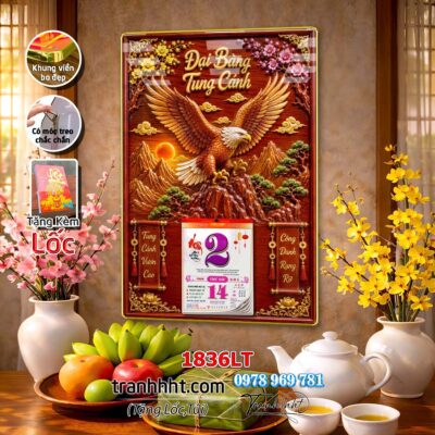 Lịch Tết treo tường 1836LT