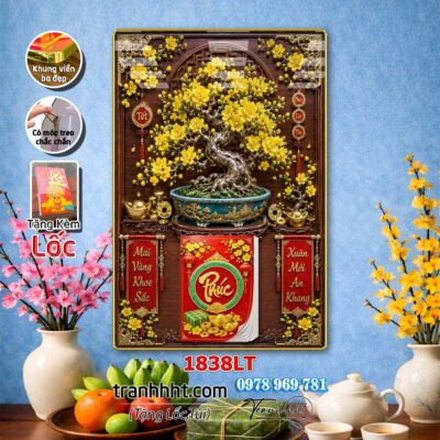 Lịch Tết treo tường 1838LT