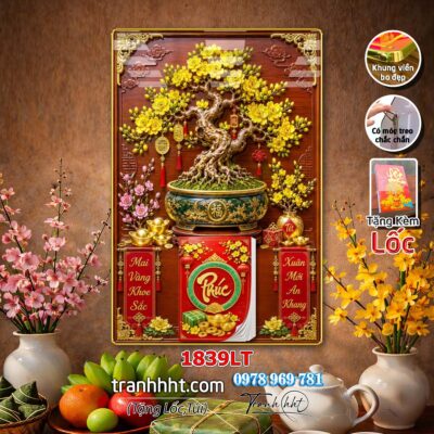Lịch Tết treo tường 1839LT