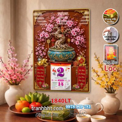 Lịch Tết treo tường 1840LT