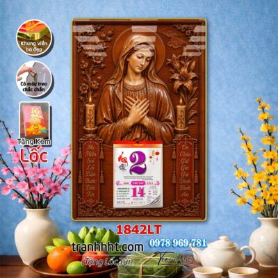 Lịch Tết treo tường 1842LT