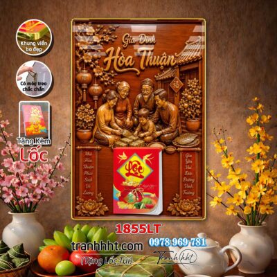 Lịch Tết treo tường 1855LT