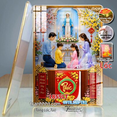 Lịch Tết treo tường 1859LT
