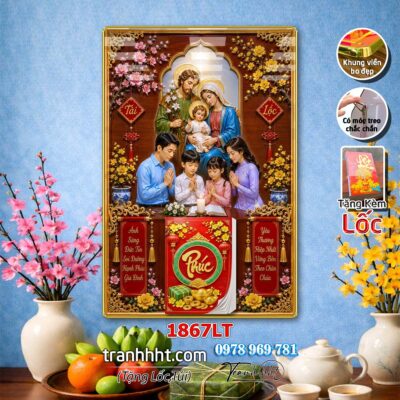 Lịch Tết treo tường 1867LT