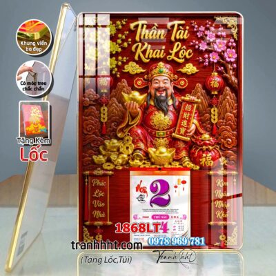 Lịch Tết treo tường 1868LT