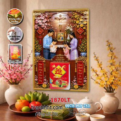 Lịch Tết treo tường 1870LT