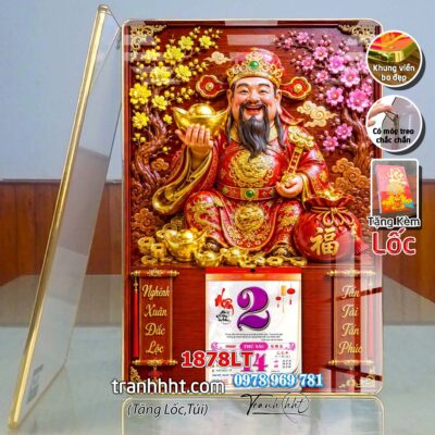 Lịch Tết treo tường 1878LT