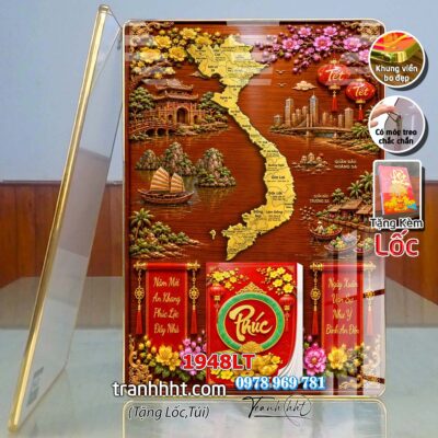 Lịch Tết treo tường 1948LT