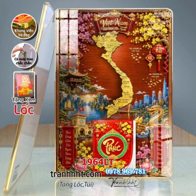 Lịch Tết treo tường 1964LT