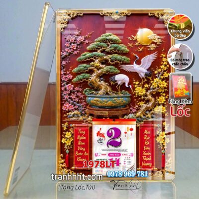 Lịch Tết treo tường 1978LT
