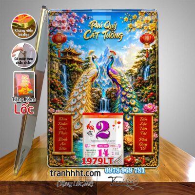 Lịch Tết treo tường 1979LT