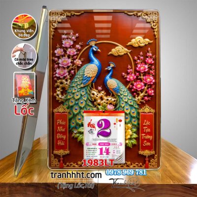 Lịch Tết treo tường 1983LT