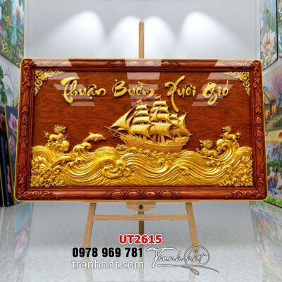 Tranh thuận buồm xuôi gió treo tường UT2615