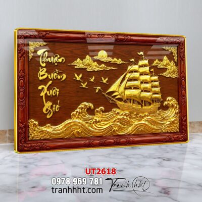 Tranh thuận buồm xuôi gió treo tường UT2618