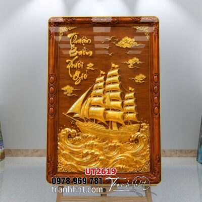 Tranh thuận buồm xuôi gió treo tường UT2619