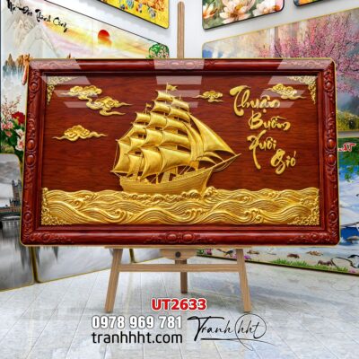Tranh thuận buồm xuôi gió treo tường UT2633