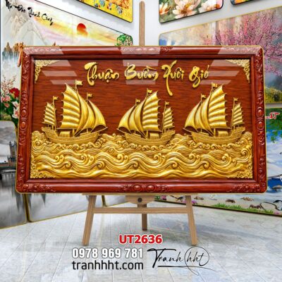 Tranh thuận buồm xuôi gió treo tường UT2636