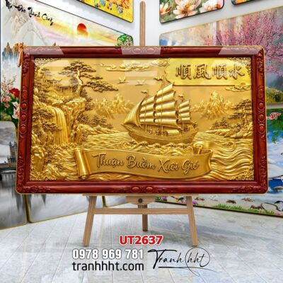 Tranh thuận buồm xuôi gió treo tường UT2637